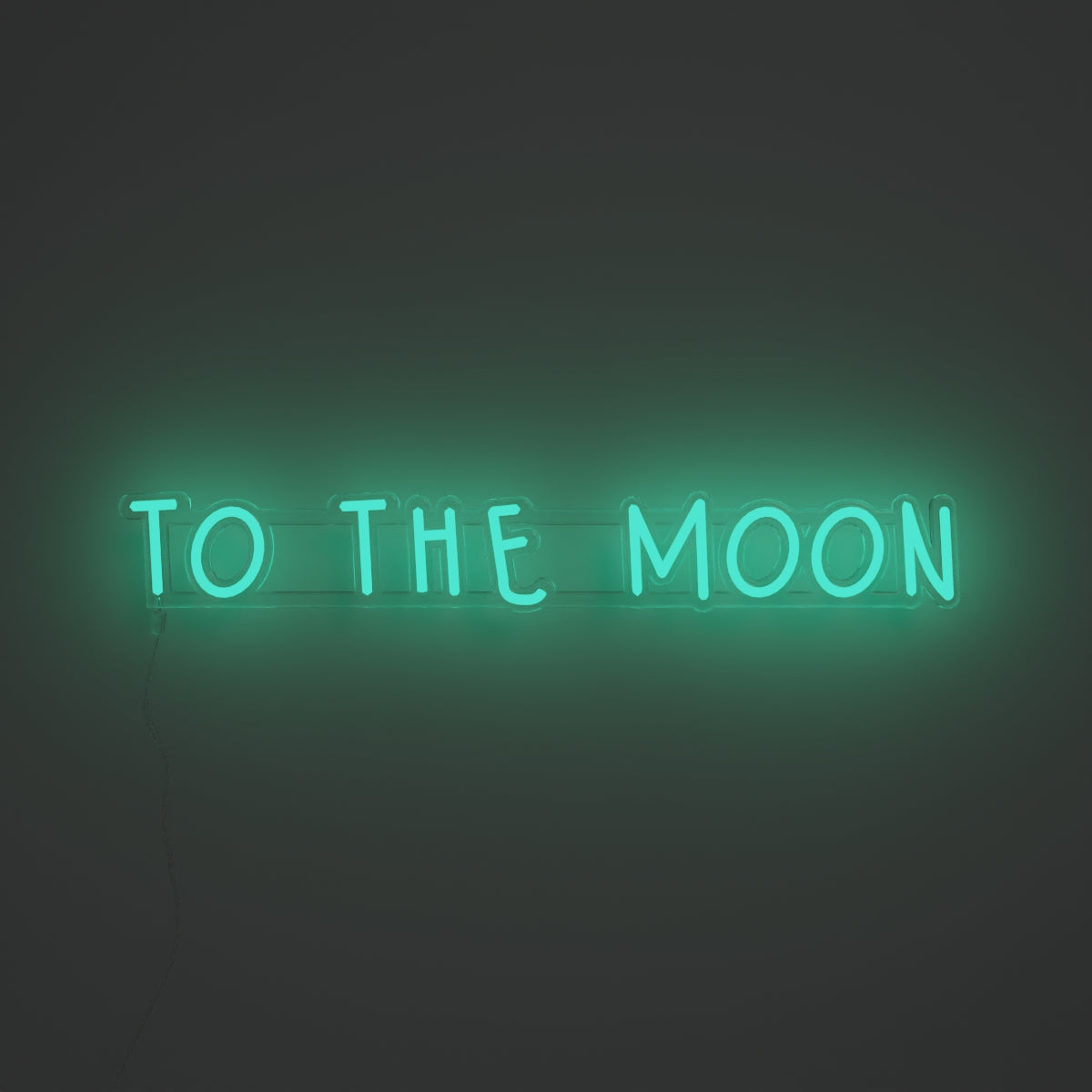 To the moon - Neon LED sign